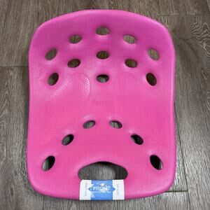 BackJoy SitSmart Posture Plus Seat Lower Back Pain Relief Travel Pink